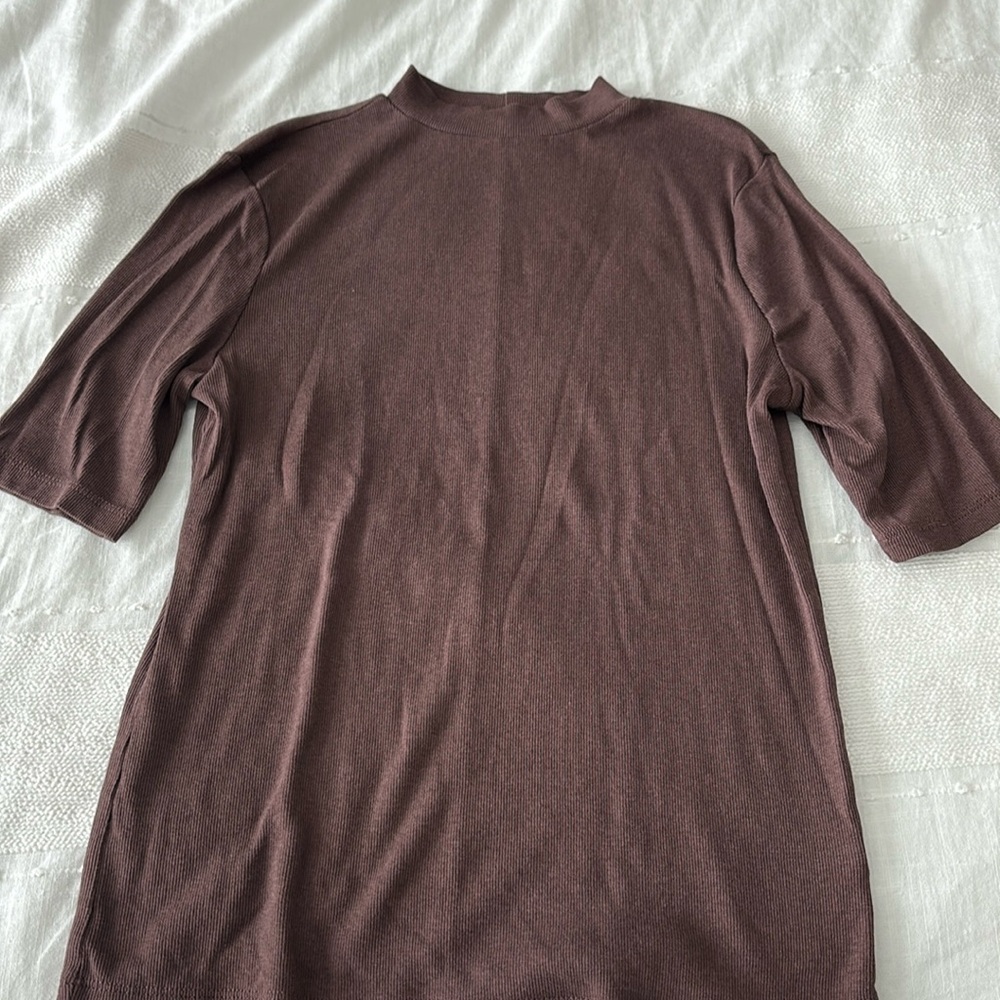 Target A New Day Mock Neck Short Sleeve Top